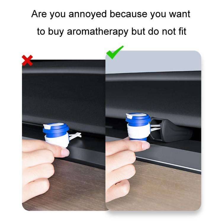 For Tesla New Model 3 / Y Car Air Conditioning Outlet Aromatherapy Clip Conversion Clamp Accessor...