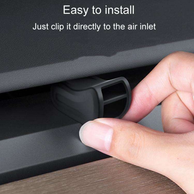 For Tesla New Model 3 / Y Car Air Conditioning Outlet Aromatherapy Clip Conversion Clamp Accessor...