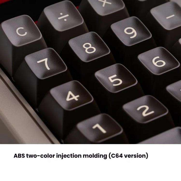 8BitDo Retro18 Tri-mode Connection Computer Mechanical Numeric Keyboard Counter 2 In 1(Light Gray...