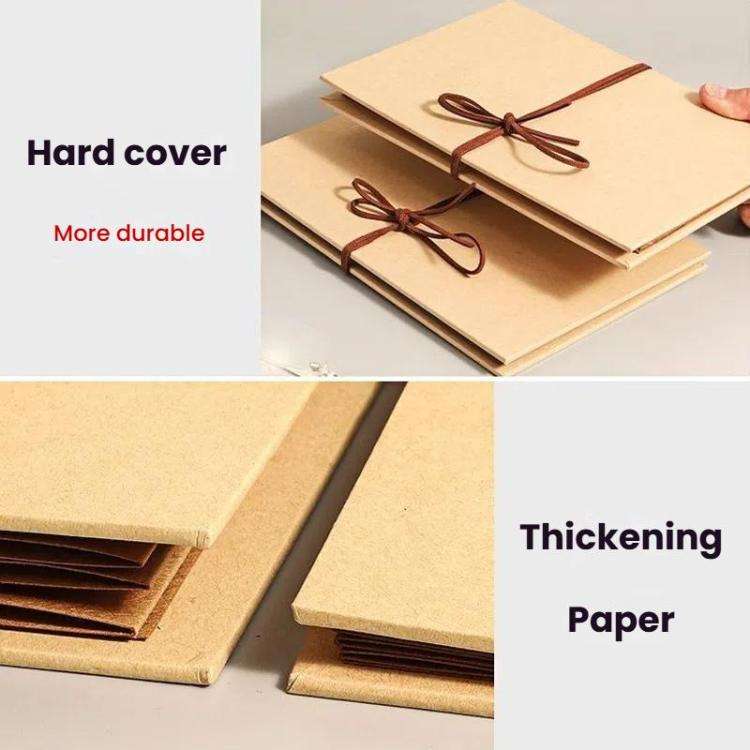 Accordion Folding DIY Photo Album Blank Cover Handmade Scrapbook Growth Album Birthday Graduation...