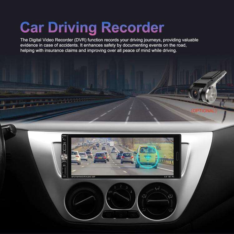 6.9 Inch Horizontal Screen Android 13.0 Car Player Car Center Control Integrated Machine, Style: ...