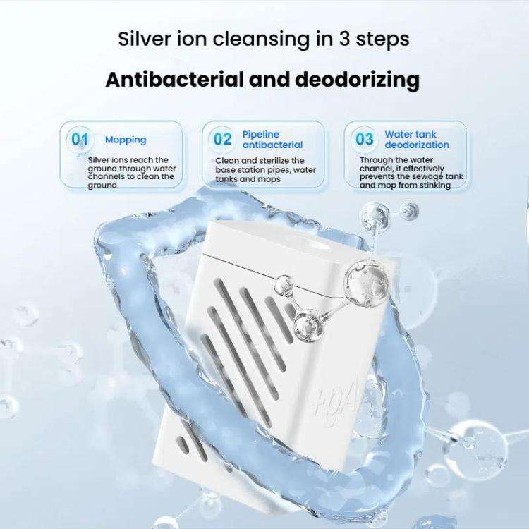 Ag+ Sterilization Module Silver Ion Accessories For Dreame X10 / S10 / W10 / S20 / X20(White)