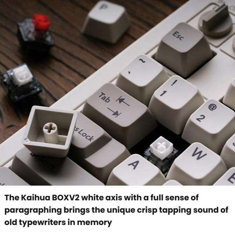 8BitDo Retro87 M Mechanical Keyboard Vintage Wireless Bluetooth / 2.4G / Wired Triple Mode Connec...