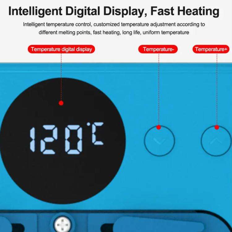 SUNSHINE SS-T12B 9 In 1 Mobile Phone Motherboard Smart Repair Heating Platform Kit Support IP7G-1...