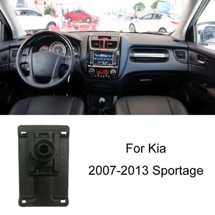 For Kia Left Driving Car Special Mobile Phone Navigation Bracket Base, Model: 07-13 Sportage