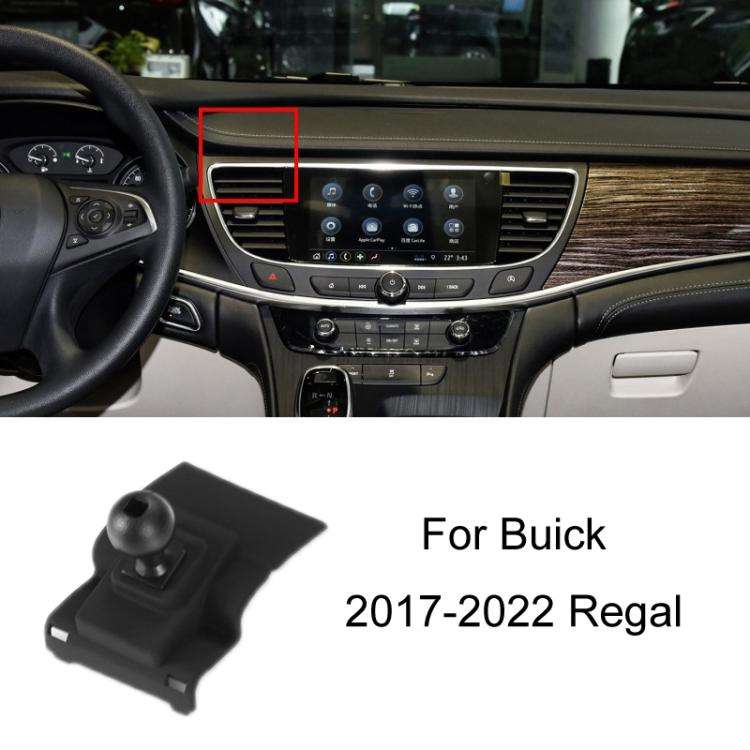 For Buick Left Driving Car Special Mobile Phone Navigation Bracket Base, Model: 17-22 Regal