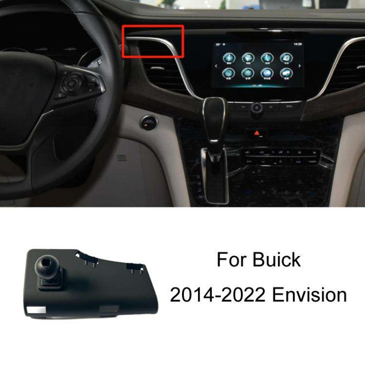 For Buick Left Driving Car Special Mobile Phone Navigation Bracket Base, Model: 14-18 GL8 ES