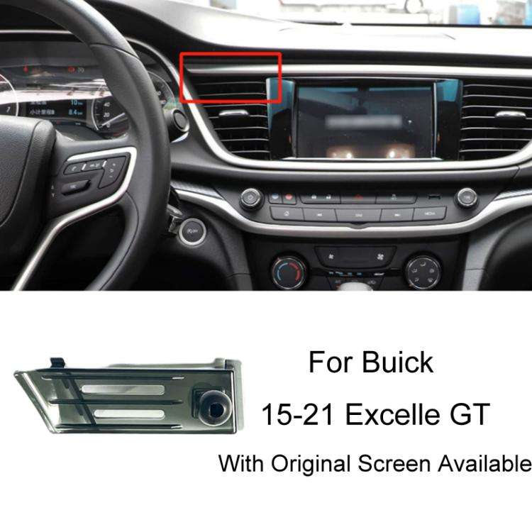 For Buick Left Driving Car Special Mobile Phone Navigation Bracket Base, Model: 15-21 Excelle GT ...