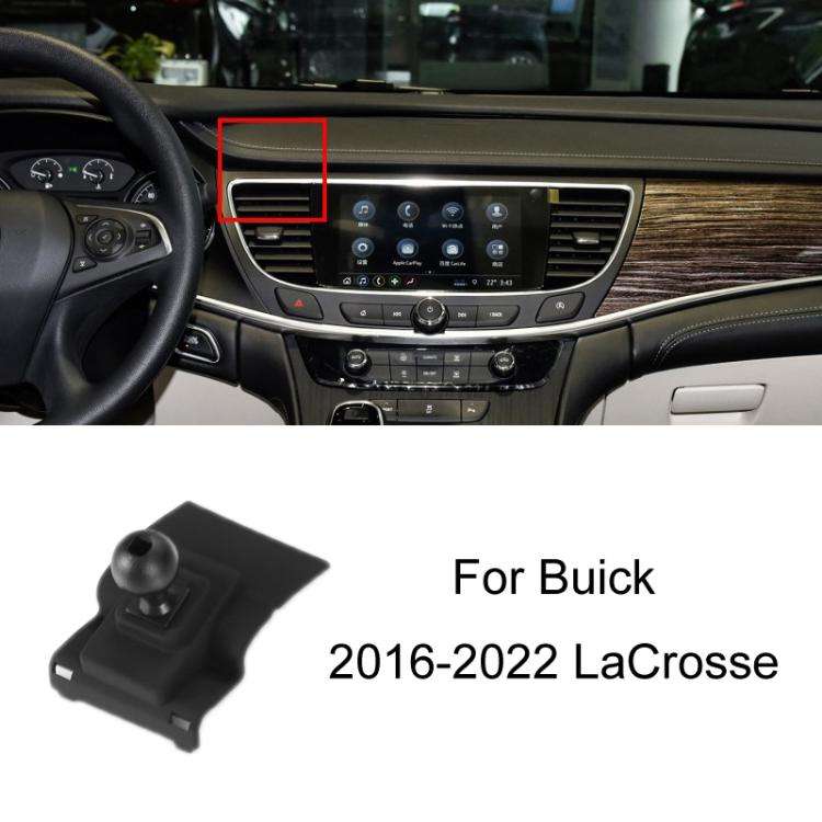 For Buick Left Driving Car Special Mobile Phone Navigation Bracket Base, Model: 16-22 LaCrosse