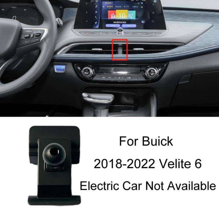 For Buick Left Driving Car Special Mobile Phone Navigation Bracket Base, Model: 18-22 Velite 6 El...