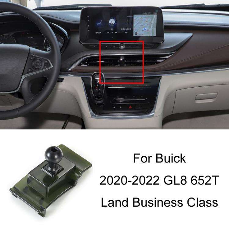 For Buick Left Driving Car Special Mobile Phone Navigation Bracket Base, Model: 20-22 GL8 652T La...