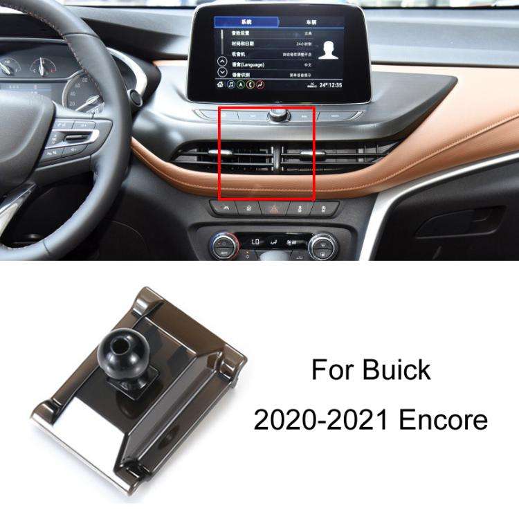 For Buick Left Driving Car Special Mobile Phone Navigation Bracket Base, Model: 20-21 Encore