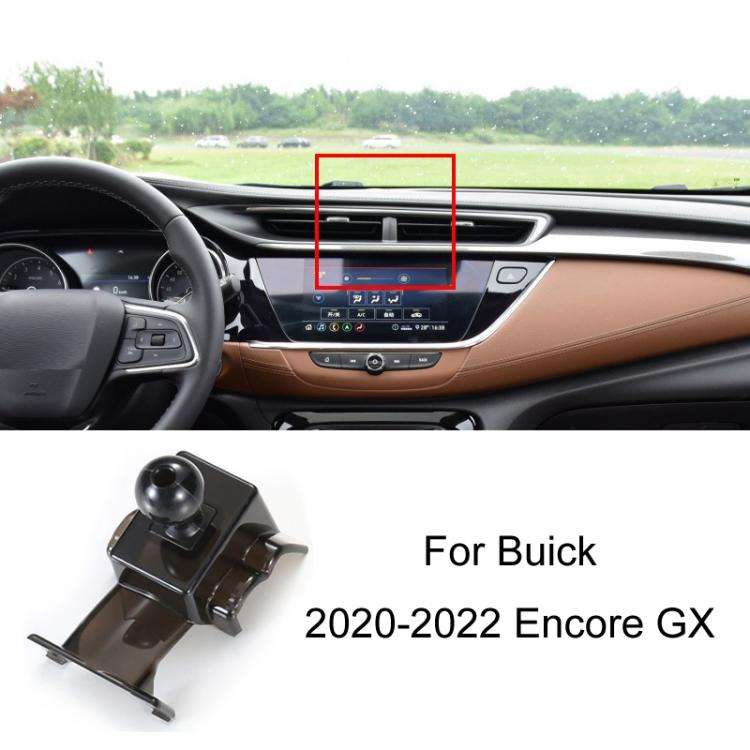 For Buick Left Driving Car Special Mobile Phone Navigation Bracket Base, Model: 20-22 Encore GX