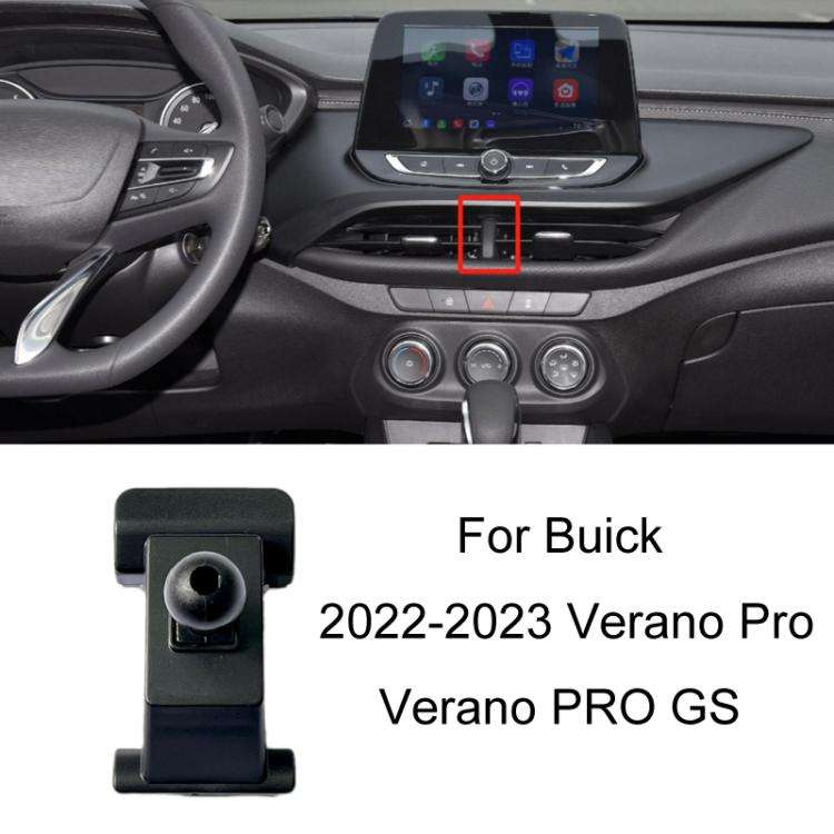 For Buick Left Driving Car Special Mobile Phone Navigation Bracket Base, Model: 22-23 Verano Pro/...