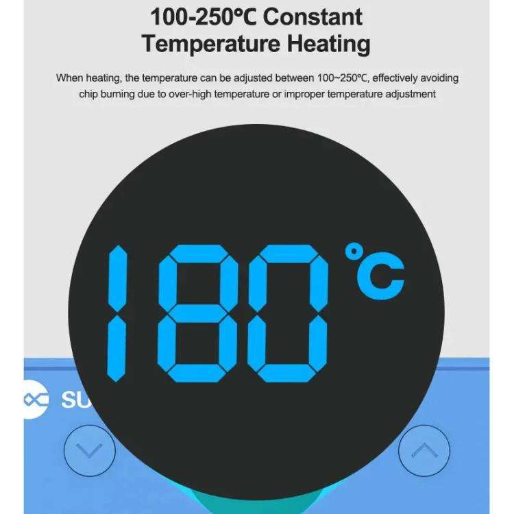 SUNSHINE SS-T12C IC Chip Heating Glue Remover Mobile Phone Repair Chip Fast Heating Efficient Glu...