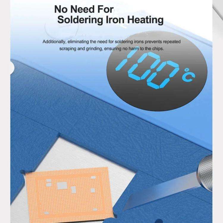SUNSHINE SS-T12C IC Chip Heating Glue Remover Mobile Phone Repair Chip Fast Heating Efficient Glu...