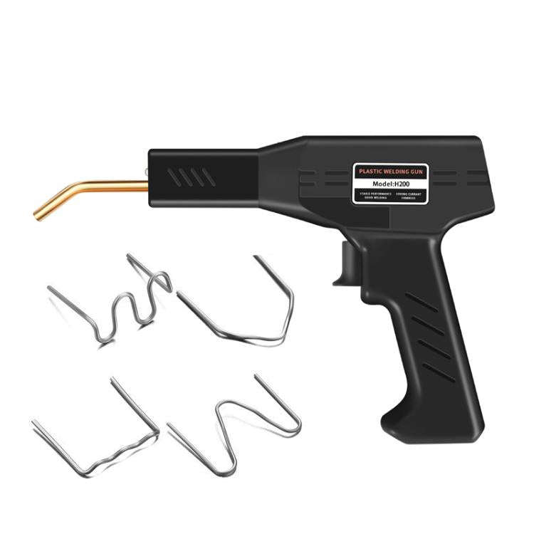 Rechargeable Car Bumper Plastic Repair Welding Machine, Specification: Black+800 Welding Nails