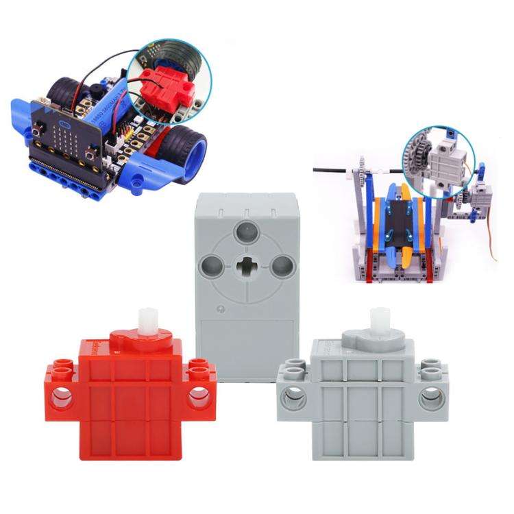Building Block Motor Programmable Geekservo For DIY Electronic Smart Car