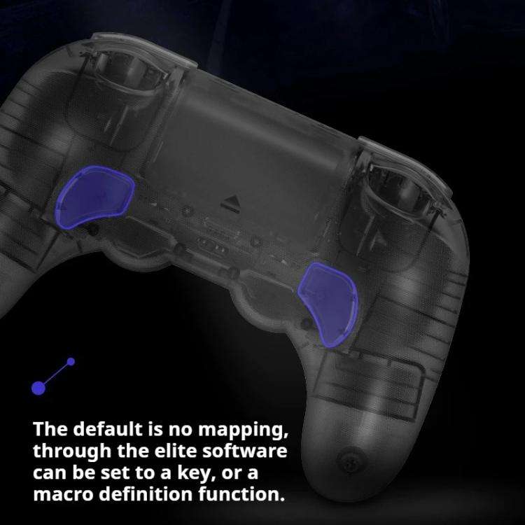 8BitDo Pro2 Retro Hall Edition Translucent Bluetooth With Back Button Multi-Platform Gamepad(Green)