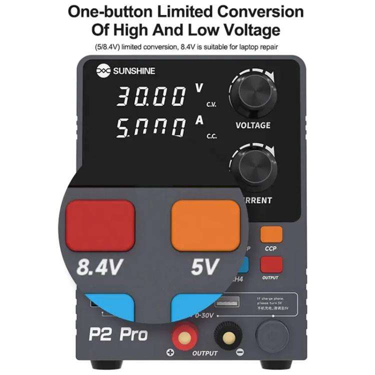 SUNSHINE P2 Pro SUNSHINE P2 Pro 330W Intelligent DC Voltage Regulator Power Supply Toroidal Trans...