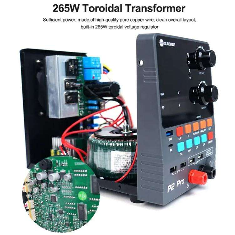 SUNSHINE P2 Pro SUNSHINE P2 Pro 330W Intelligent DC Voltage Regulator Power Supply Toroidal Trans...