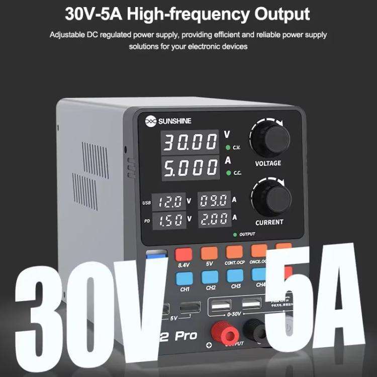 SUNSHINE P2 Pro SUNSHINE P2 Pro 330W Intelligent DC Voltage Regulator Power Supply Toroidal Trans...