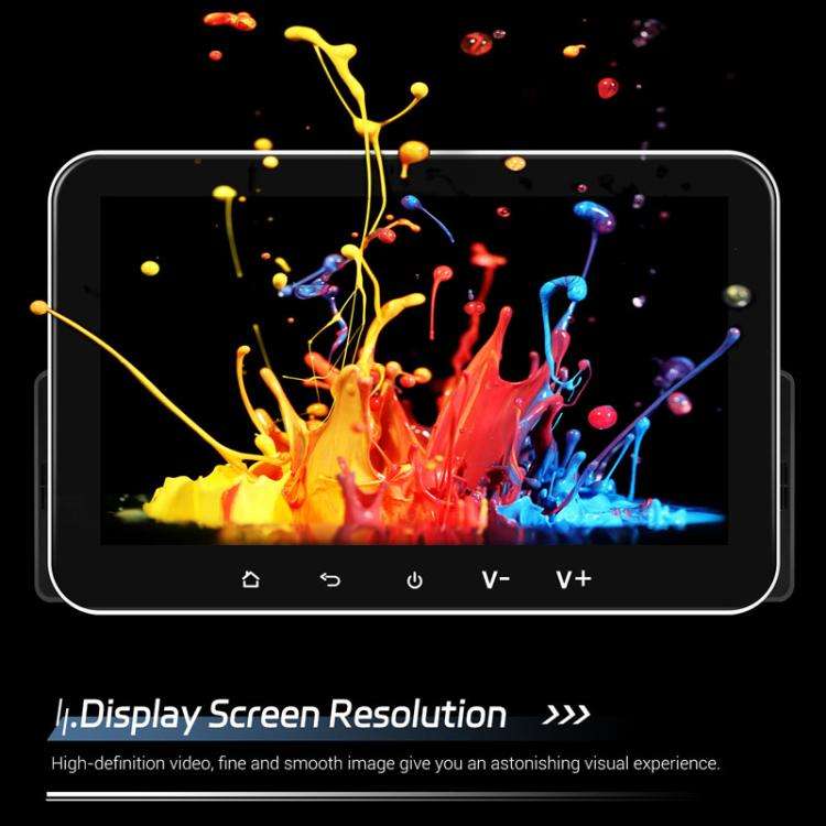 7 inch Horizontal Screen Android 13.0 Single Spindle Universal Car Multimedia Player, Style: Stan...
