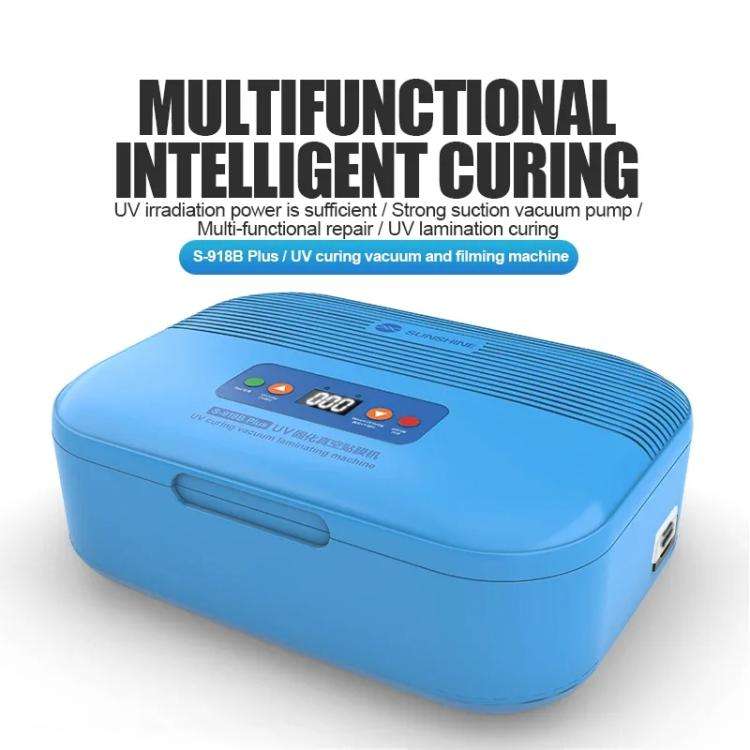 SUNSHINE S-918B Plus UV Curing Box Mobile Phone LCD Screen OCA Bonding Vacuum Laminated Machine(U...