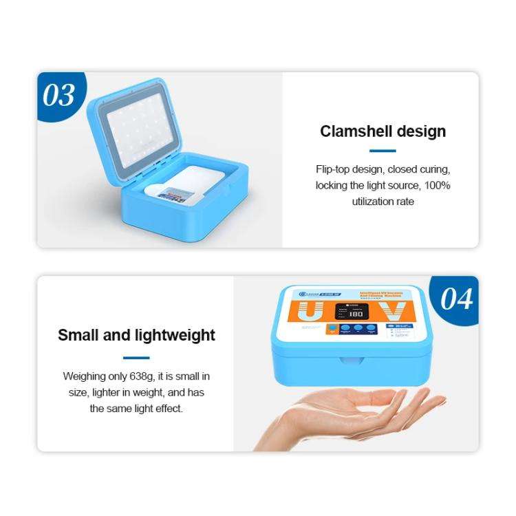 SUNSHINE S-918B SE Intelligent UV Light Curing Film Vacuum Laminator UV Curing + Vacuum Holding M...