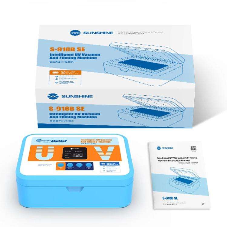SUNSHINE S-918B SE Intelligent UV Light Curing Film Vacuum Laminator UV Curing + Vacuum Holding M...