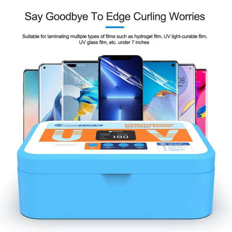 SUNSHINE S-918B SE Intelligent UV Light Curing Film Vacuum Laminator UV Curing + Vacuum Holding M...