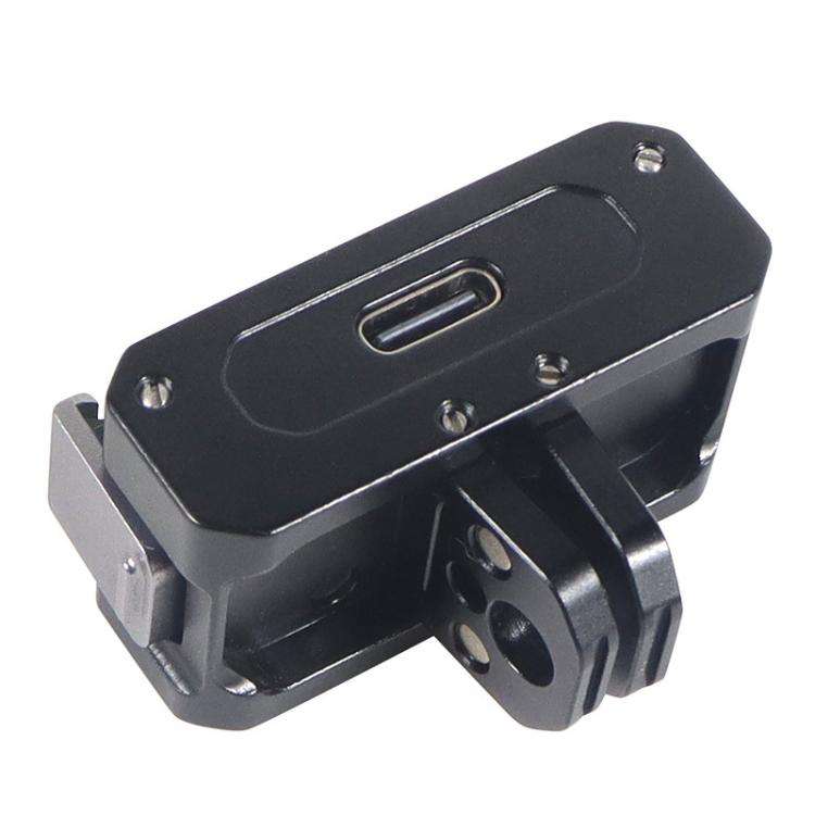 For DJI Osmo Action 2 Camera Magnetic Charging Base with 1/4 Inch & Arri Hole, Spec: Only Base