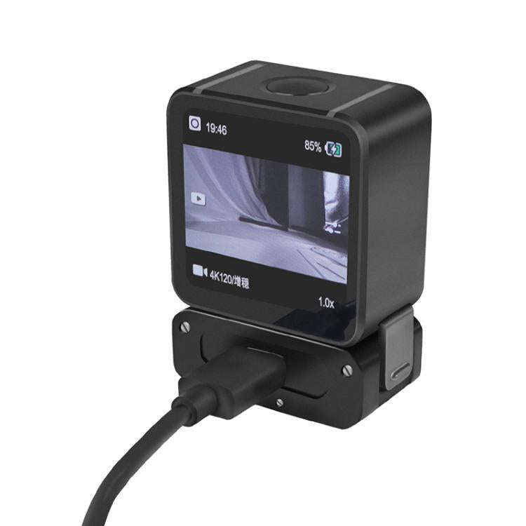 For DJI Osmo Action 2 Camera Magnetic Charging Base with 1/4 Inch & Arri Hole, Spec: Set D