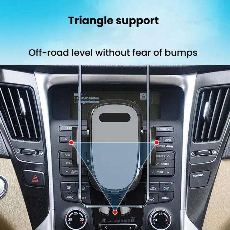 Car CD Slot Navigation Mobile Phone Holder, Color: Clip Type Gray