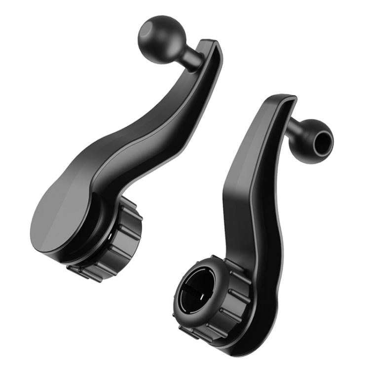 Car Phone Holder Extension Rod Vehicle Air Vent Clip Phone Accessories(Black)