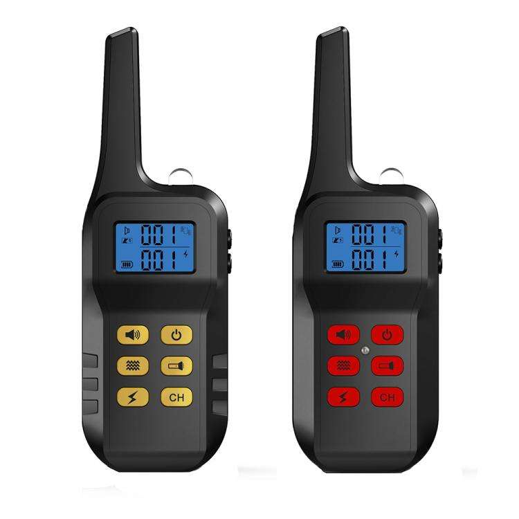 T720 1000m Pet Intelligent Electric Shock Remote Control Dog Training Device(Red)