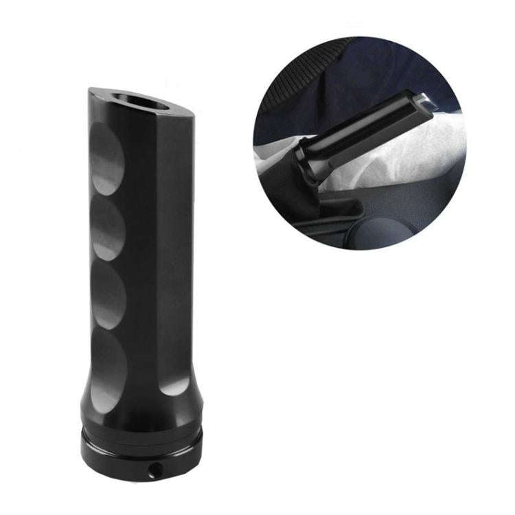 Car Modified Sluminum Slloy Handbrake Cover Universal Handbrake Handle Protector(Silver)