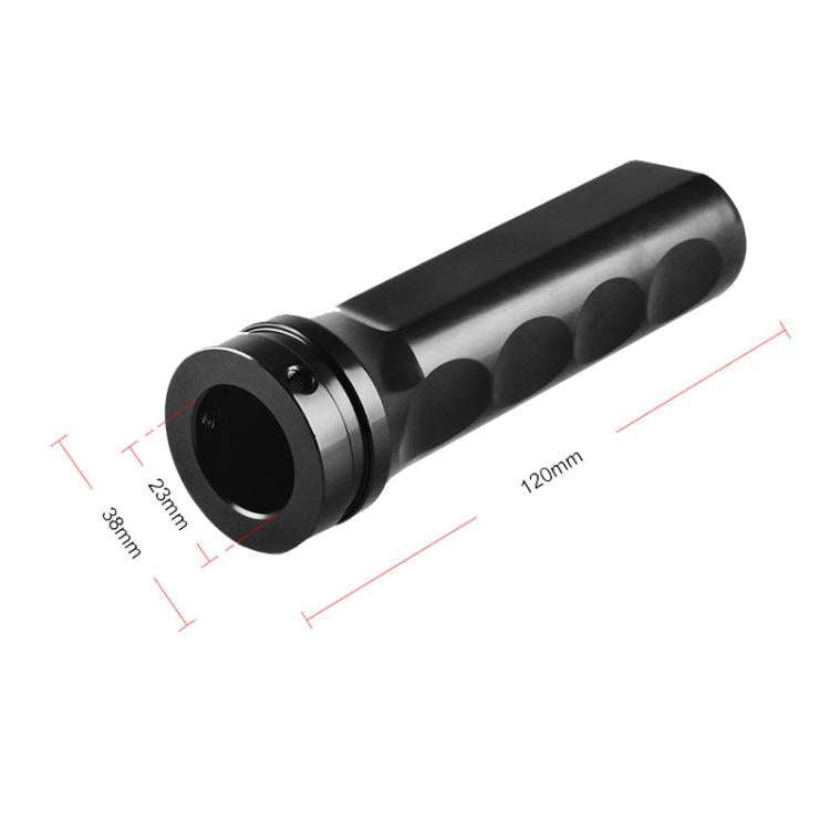 Car Modified Sluminum Slloy Handbrake Cover Universal Handbrake Handle Protector(Black)
