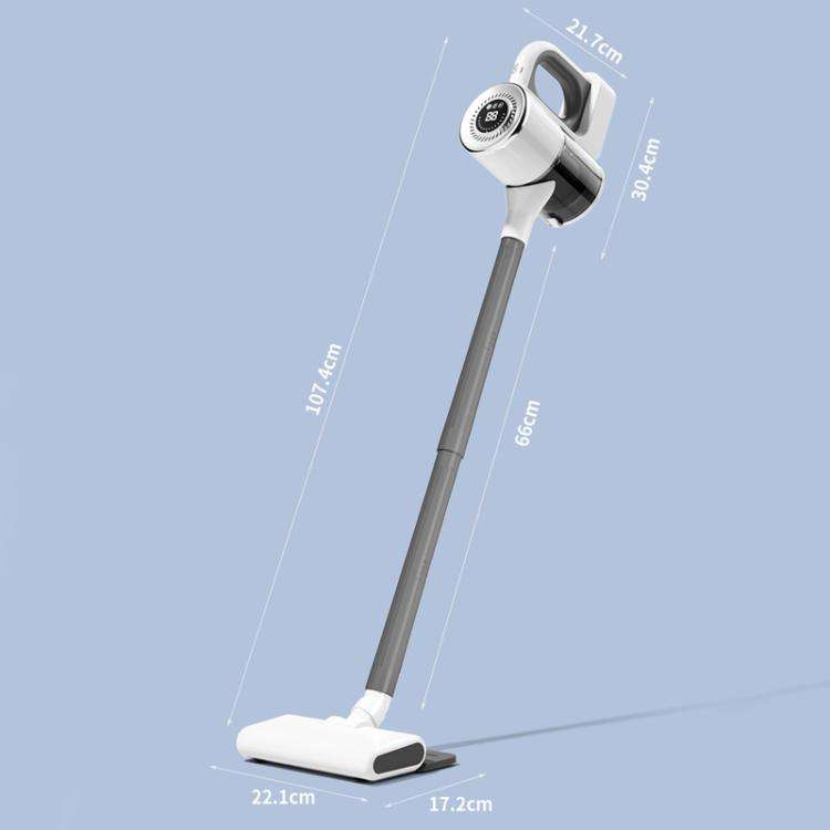 15000Pa Wireless Handheld Vacuum Cleaner Household Large Suction Mite Dusting Mopping Machine(Gra...