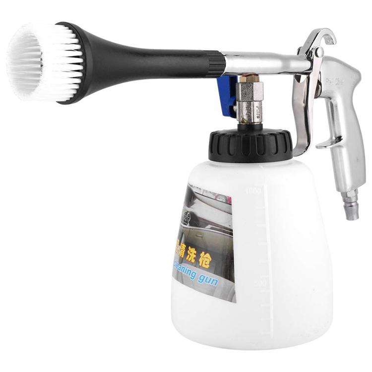 Car Tornado Cleaning Dust Blowing High Pressure Pneumatic Spray Tool(EU Connector)
