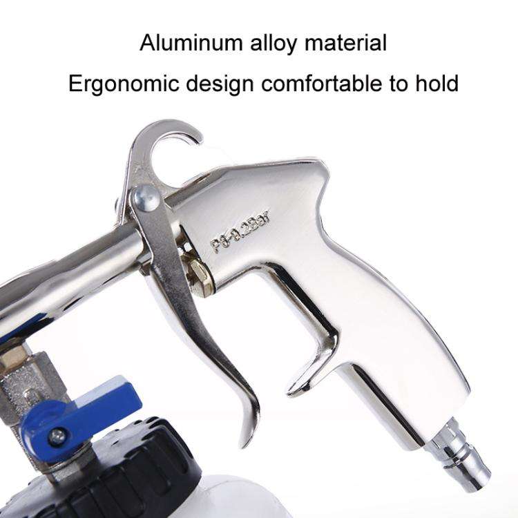 Car Tornado Cleaning Dust Blowing High Pressure Pneumatic Spray Tool(EU Connector)
