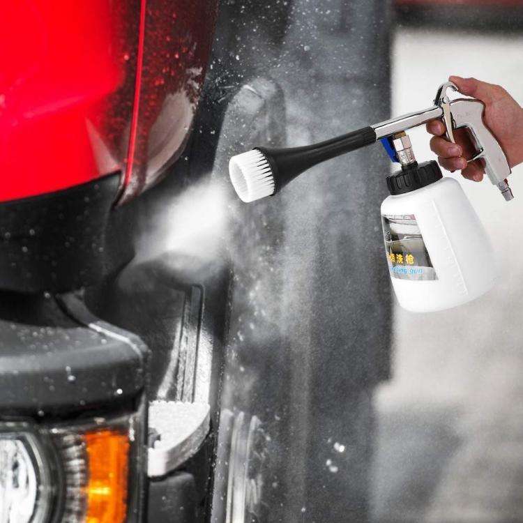Car Tornado Cleaning Dust Blowing High Pressure Pneumatic Spray Tool(EU Connector)