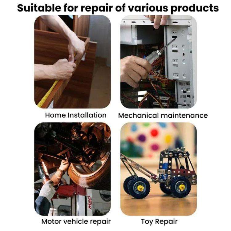 18 In 1 Multifunctional Combination Retractable Dual-purpose Screwdriver Set Iso-U Phillips Screw...