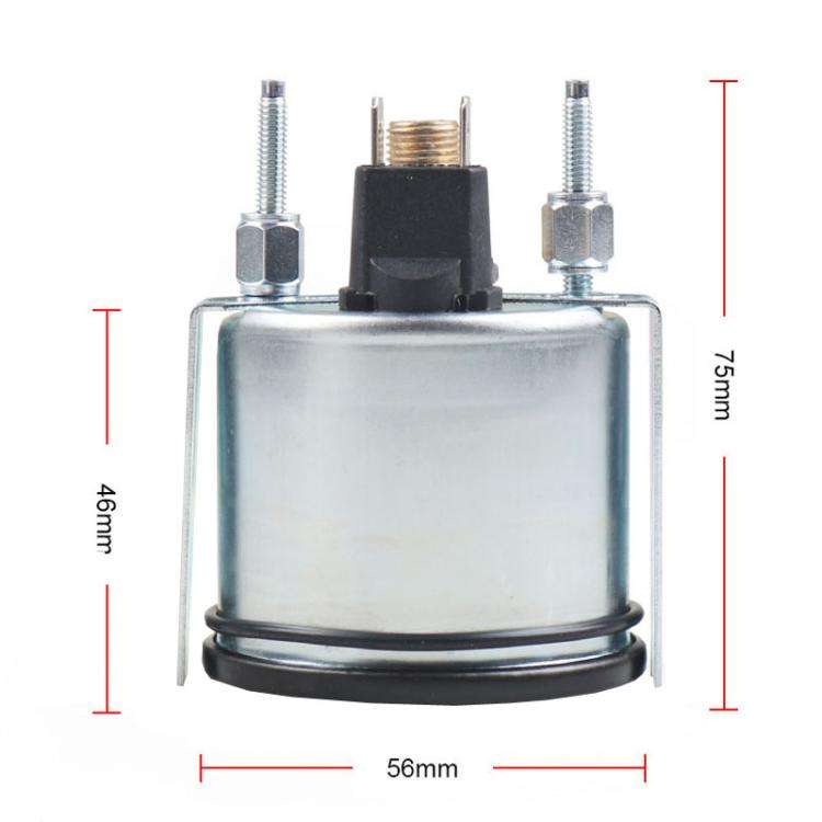 Car Modification Instrument Dual Scale Direct Sensor Oil Pressure Gauge