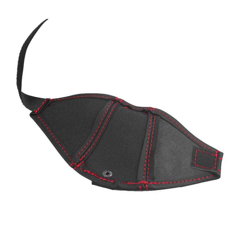 Car Seat Safety Belt Buckle Racing Car Seat Belt Limiter Guard(Fleece Red)