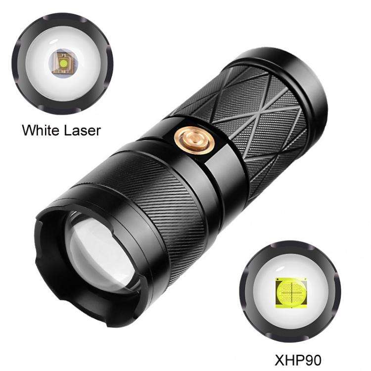 Mini Outdoor Long-Range Strong Light LED Flashlight, Specification: XHP90