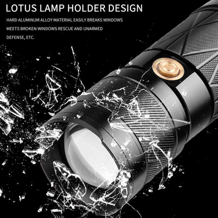 Mini Outdoor Long-Range Strong Light LED Flashlight, Specification: XHP90
