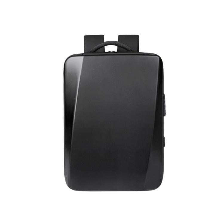 OUMANTU 966 Large-Capacity Waterproof Three-Dimensional Password Lock Laptop Backpack(Black)