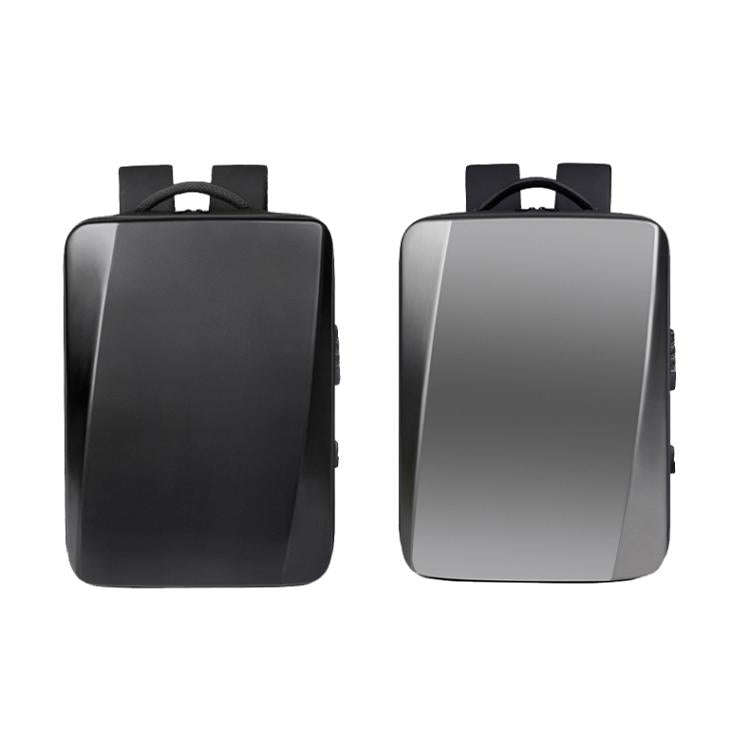 OUMANTU 966 Large-Capacity Waterproof Three-Dimensional Password Lock Laptop Backpack(Black)