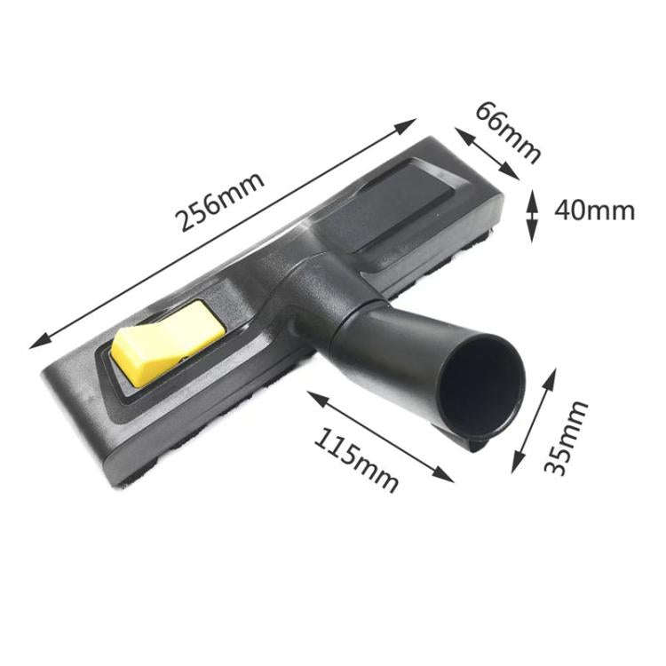 For Karcher WD5 / WD6 Vacuum Cleaner Push Button Floor Cleaning Brush(Gray)
